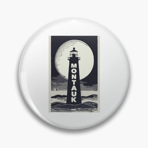 Item preview, Montauk Point New York Lighthouse Moon designed and sold by Esskay Designs.