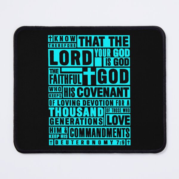 Item preview, Deuteronomy 7:9 The Faithful God Who Keeps His Covenant  designed and sold by plushism.