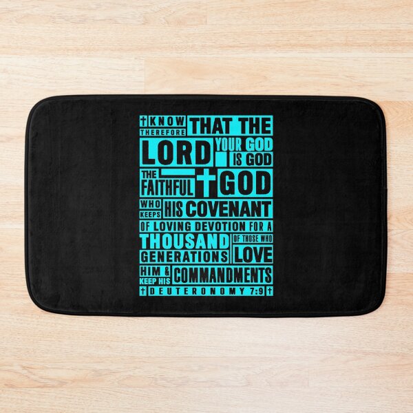Item preview, Deuteronomy 7:9 The Faithful God Who Keeps His Covenant  designed and sold by plushism.