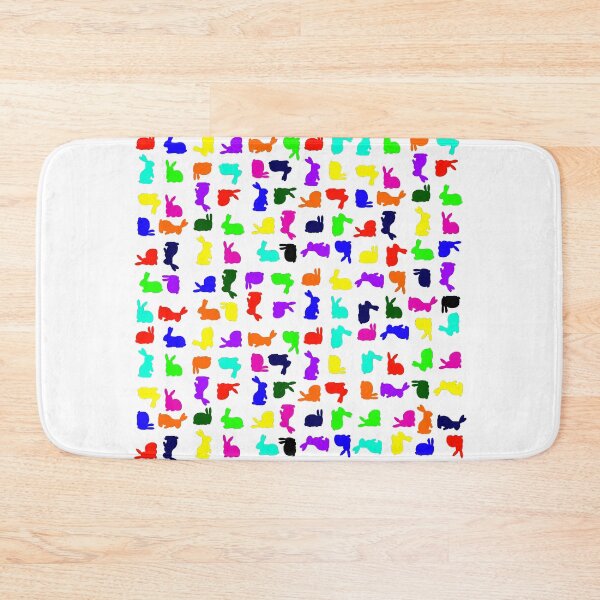 Item preview, Colored Bunny's Easter Day designed and sold by IlPomodoro.