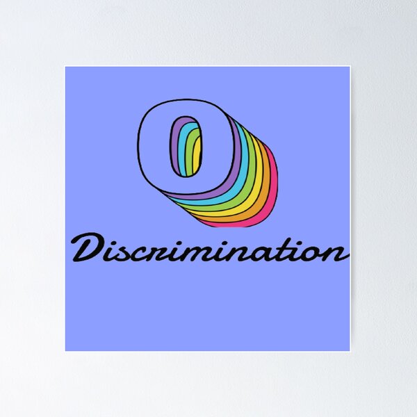 Item preview, Zero Discrimination designed and sold by surprise-to-me.