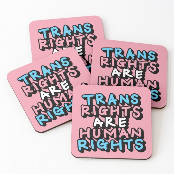 Item preview, Trans Rights are Human Rights Trans Pride designed and sold by ArtliciousHUMAN.