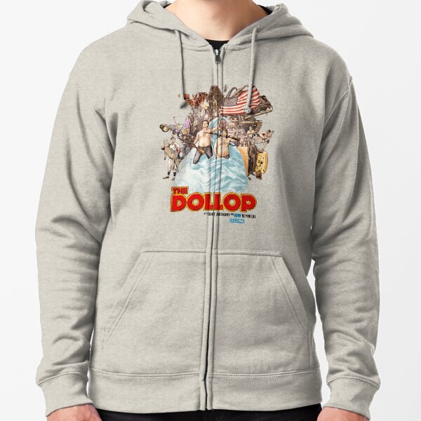 The Dollop 2014 - (T-Shirt) Zipped Hoodie