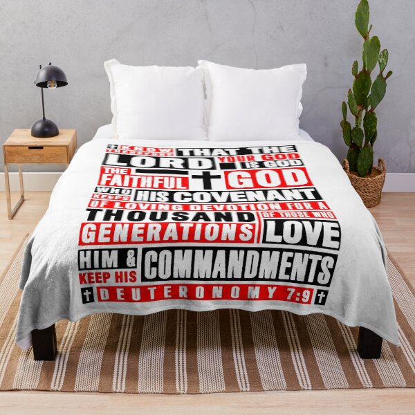 Item preview, Deuteronomy 7:9 The Faithful God Who Keeps His Covenant  designed and sold by plushism.