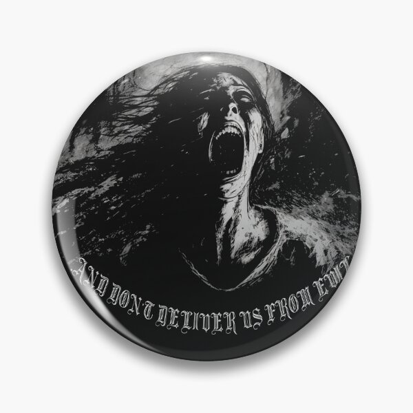 Item preview, Screaming face, and don't deliver us from evil, dsbm, black metal designed and sold by SvarunPogani.