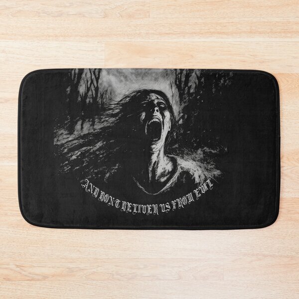 Item preview, Screaming face, and don't deliver us from evil, dsbm, black metal designed and sold by SvarunPogani.