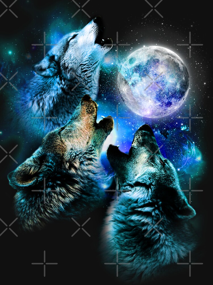 Download Wolf Howling At The Moon Pumpkin Design Gif