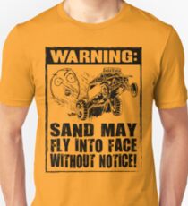 Dune Buggy Warning Dark Unisex T-Shirt