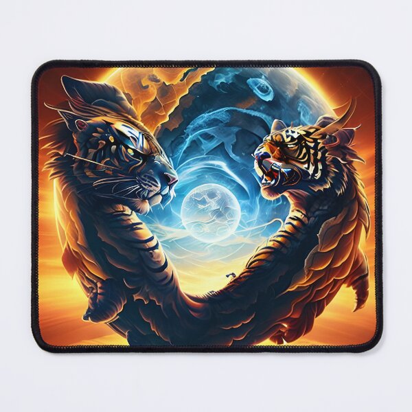 Item preview, two tiger heads designed and sold by novmasao.
