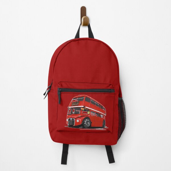 Item preview, Vintage Double Decker Bus Classic Routemaster Red London Bus designed and sold by Yeomans Cartoons.
