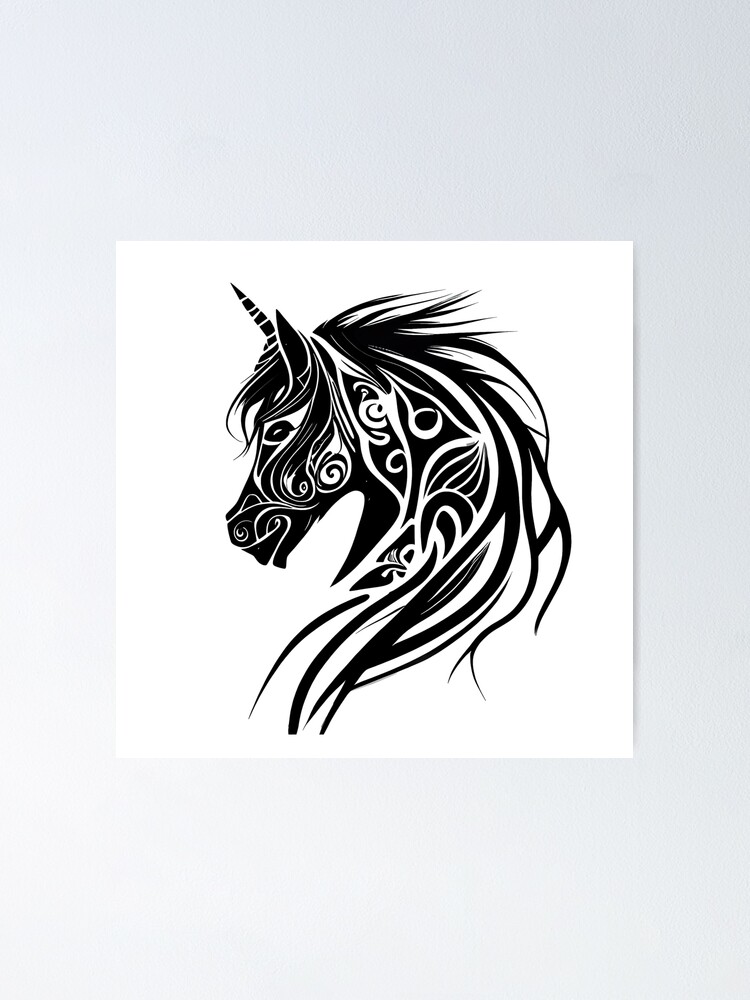 Unicorn Tattoo Print, Unicorn Art, Tattoo Print, Tattoo Style Art, Unicorn  Painting, Unicorn Gift, Fantasy, Wall Art, Home Decor, - Etsy | Unicorn  tattoos, Tattoo style art, Unicorn art