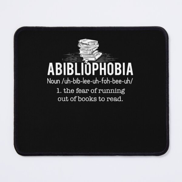 Item preview, Abibliophobia - Funny Reading Bookworm Reader Gift designed and sold by ArtMuni99.