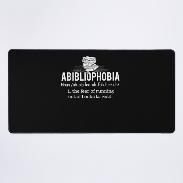 Item preview, Abibliophobia - Funny Reading Bookworm Reader Gift  designed and sold by ArtMuni99.
