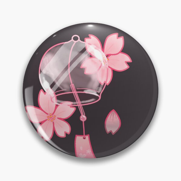 Item preview, Sakura Furin || Cherry Blossom Glass Japanese Wind Chime designed and sold by plurburb.