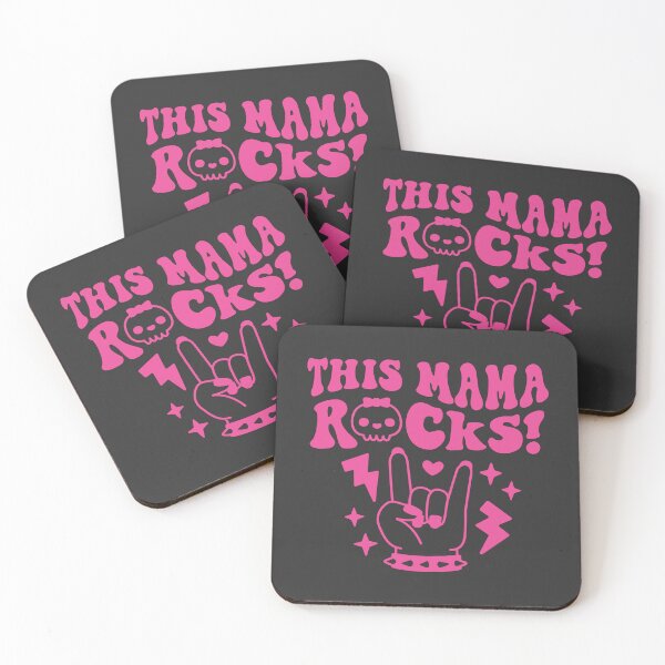 Item preview, This Mama Rocks Rock And Roll Mom designed and sold by rustydoodle.