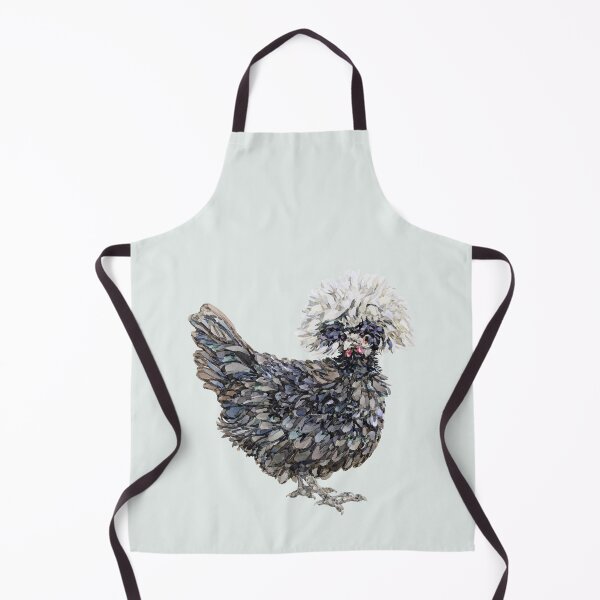 Item preview, Mable the White Crested Polish Chicken designed and sold by becca-boyce.