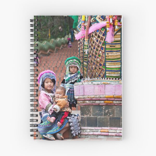 Item preview, Local Children at Wat Phra That Doi Suthep, Chiang Mai designed and sold by Michael Dietrich.