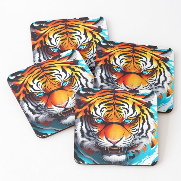 Item preview, cool tiger designed and sold by novmasao.