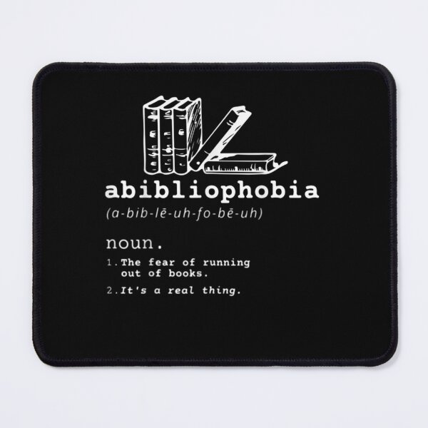 Item preview, Abibliophobia - Funny Reading Bookworm Reader Gift designed and sold by ArtMuni99.