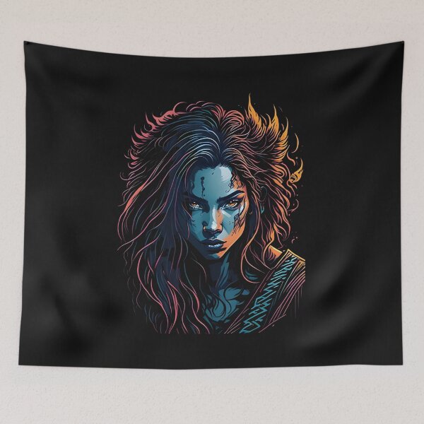 Item preview, Portrait Of A Beautiful Young Girl -  designed and sold by Chromatic-Art.