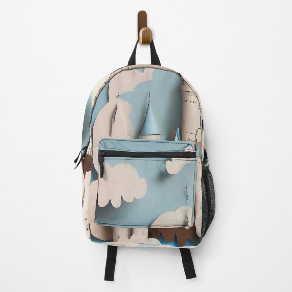 Item preview, Castle in the cloud papercut Morning  designed and sold by MMDigitalArt.