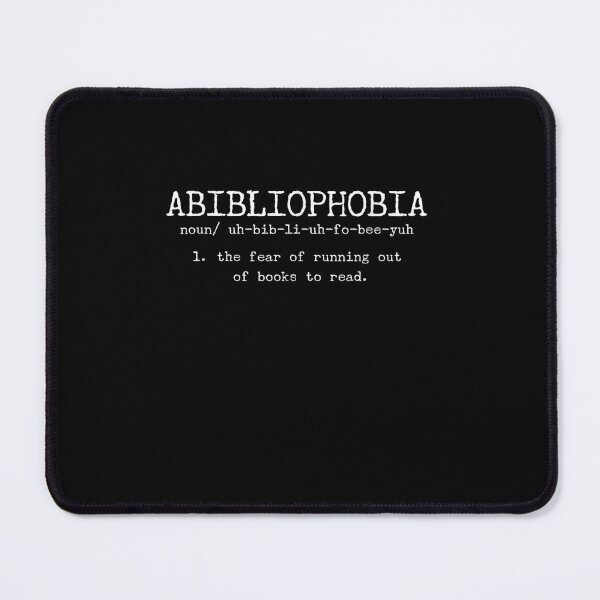 Item preview, Abibliophobia - Funny Reading Bookworm Reader Gift designed and sold by ArtMuni99.
