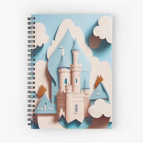Item preview, Castle in the cloud papercut Relaxing designed and sold by MMDigitalArt.