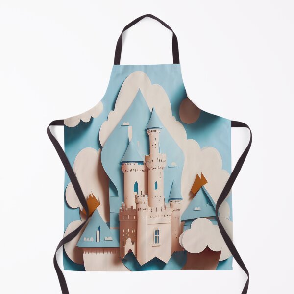 Item preview, Castle in the cloud papercut Relaxing designed and sold by MMDigitalArt.