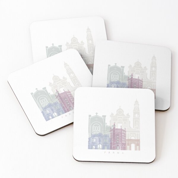 Item preview, PARMA SKYLINE POSTER PASTEL designed and sold by paulrommer.
