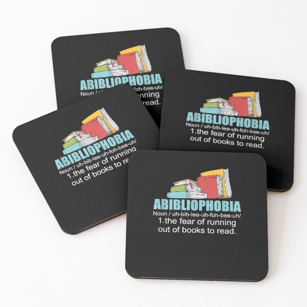 Item preview, Abibliophobia - Funny Reading Bookworm Reader Gift  designed and sold by ArtMuni99.