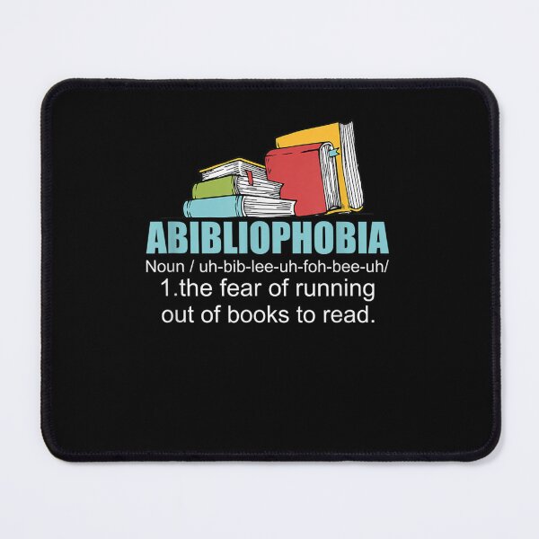 Item preview, Abibliophobia - Funny Reading Bookworm Reader Gift  designed and sold by ArtMuni99.