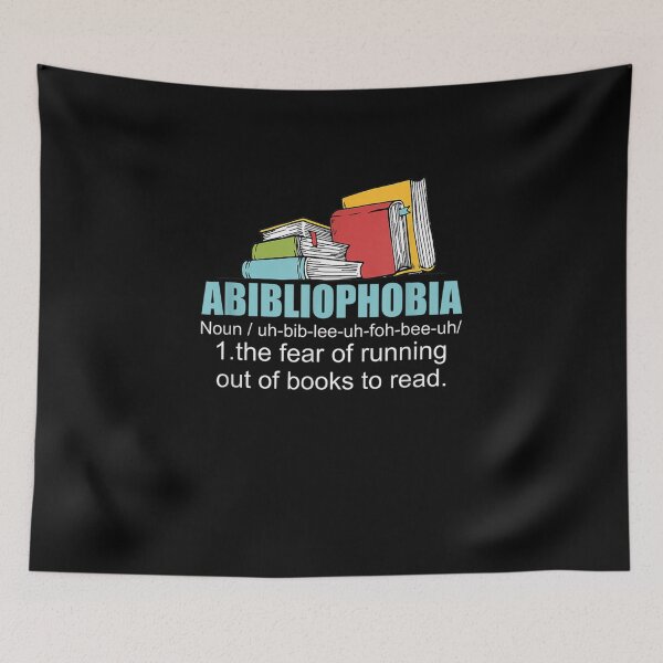 Item preview, Abibliophobia - Funny Reading Bookworm Reader Gift  designed and sold by ArtMuni99.