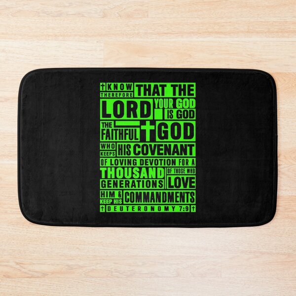 Item preview, Deuteronomy 7:9 The Faithful God Who Keeps His Covenant  designed and sold by plushism.