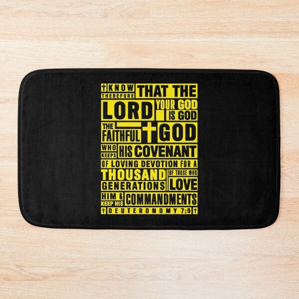 Item preview, Deuteronomy 7:9 The Faithful God Who Keeps His Covenant  designed and sold by plushism.