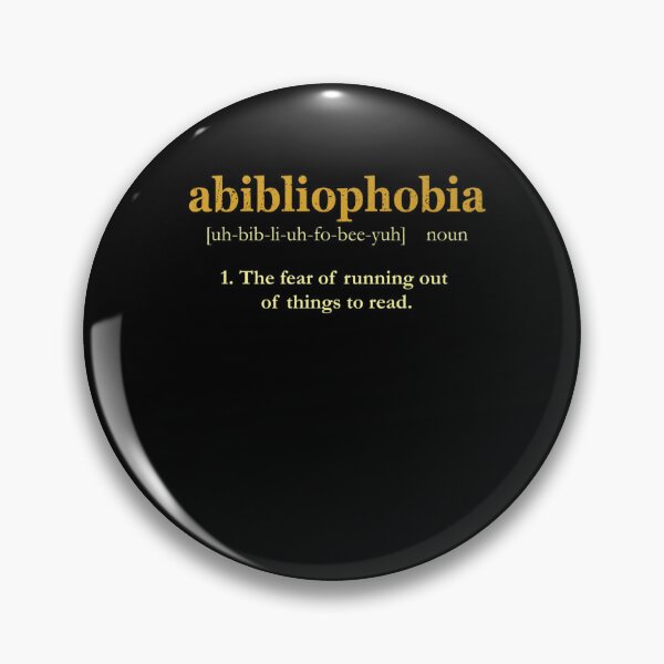 Item preview, Abibliophobia - Funny Reading Bookworm Reader Gift  designed and sold by ArtMuni99.
