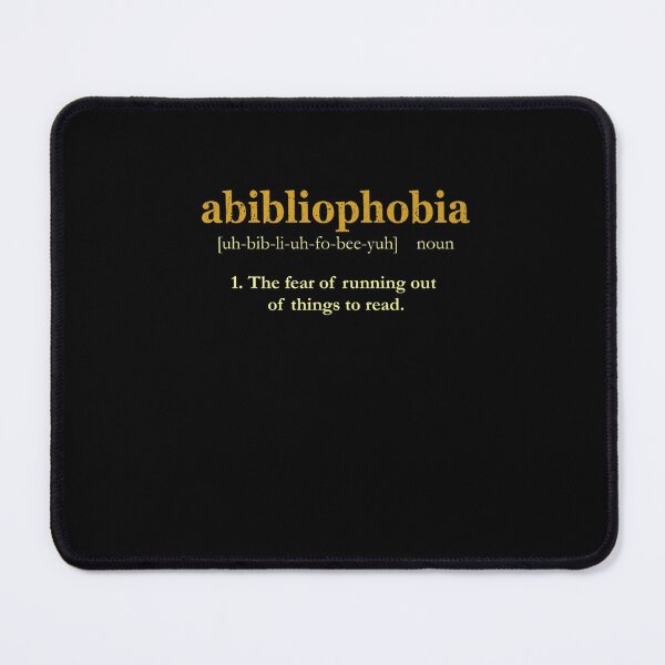 Item preview, Abibliophobia - Funny Reading Bookworm Reader Gift designed and sold by ArtMuni99.