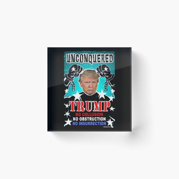 Unconquered Acrylic Block
