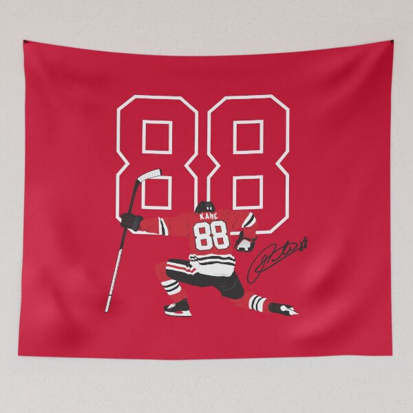 Item preview, Patrick Kane 88 Blackhawks Celebration Artwork Vector designed and sold by B3 Graphics.