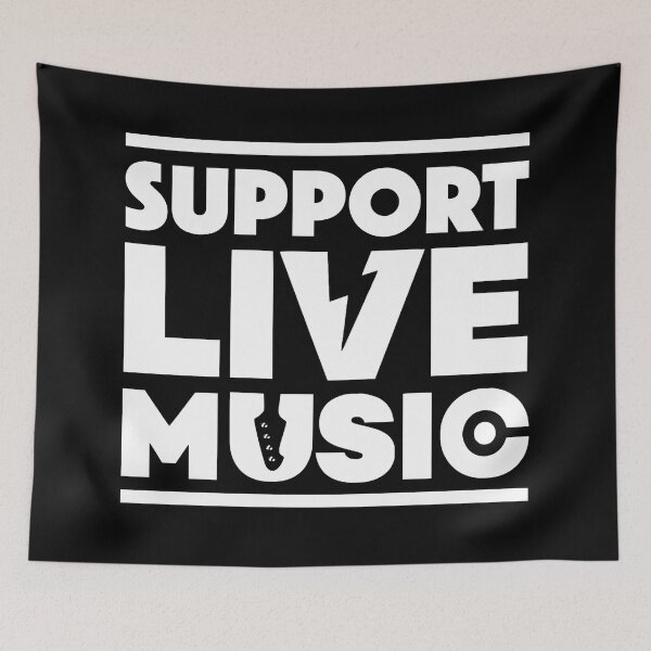 Item preview, Support Live Music designed and sold by JackCurtis1991.