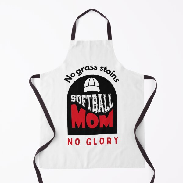 Item preview, Softball Mom No Grass Stains no Glory funny motivational design designed and sold by DigitalMagShop.
