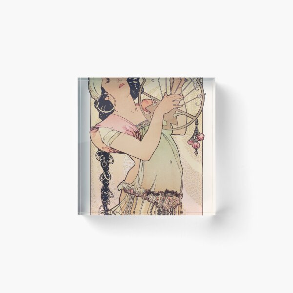 Artikelvorschau, Alphonse Mucha - Salomé 1897 - Moderne Kunst entworfen und verkauft von DejaVuStudio.