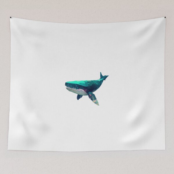 Item preview, polygon whale t-shirt designed and sold by OKR1M.