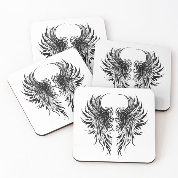 Item preview, Tribal Tattoo Wings designed and sold by ShadowAndSlate.
