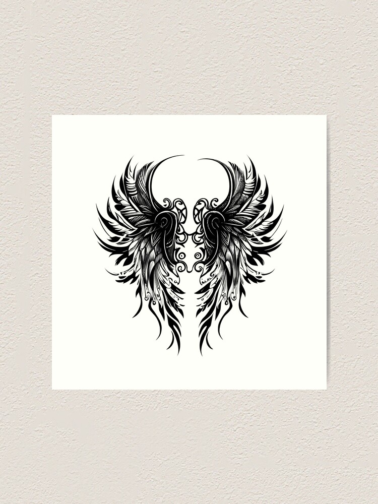 34,122 Angel Wings Tattoo Images, Stock Photos, 3D objects, & Vectors |  Shutterstock