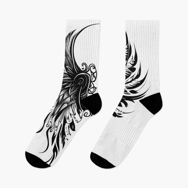 Item preview, Tribal Tattoo Wings designed and sold by ShadowAndSlate.