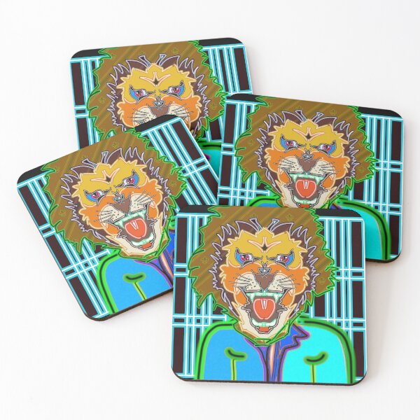 Item preview, Leo man,Neon leon, neon lion, Along  street art, Pop art retro lover. designed and sold by Dodern.