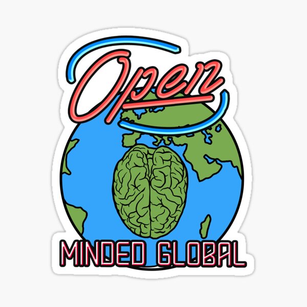 OpenMindedGlobal Original Sticker
