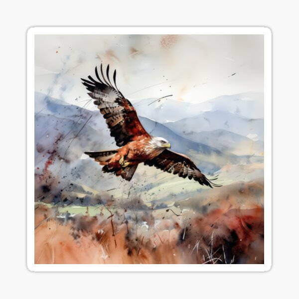 Item preview, Golden Valley Red Kite 03 designed and sold by artgoldenvalley.