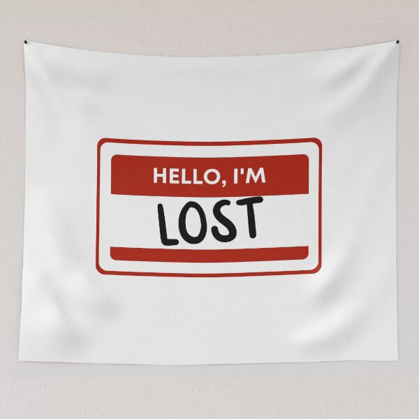 Item preview, Hello, I'm Lost designed and sold by Webby-Creations.