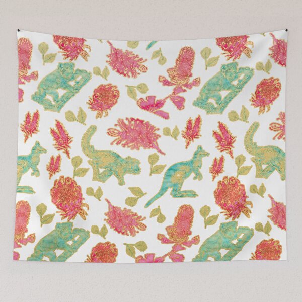 Item preview, Australian native Flora and Fauna Print designed and sold by Annalee Beer.